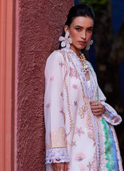 05 | MIWA IVORY | 3PC Unstitched Suay Lawn By Farah Talib Aziz