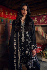 3-PC Unstitched Embroidered Lawn Meili By Zaha | ZL26-05 B