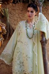 3-PC Unstitched Embroidered Lawn Meili By Zaha | ZL26-14 B