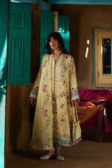 3-PC Unstitched Embroidered Lawn Meili By Zaha | ZL26-03 B