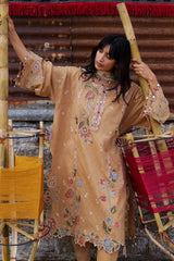 3-PC Unstitched Embroidered Lawn Meili By Zaha | ZL26-07 A