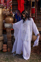 3-PC Unstitched Embroidered Lawn Meili By Zaha | ZL26-10 B