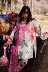 3-PC Unstitched Embroidered Lawn Meili By Zaha | ZL26-13 B