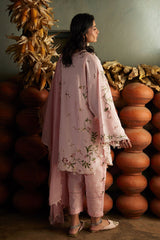 3-PC Unstitched Embroidered Lawn Meili By Zaha | ZL26-04 A