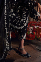 3-PC Unstitched Embroidered Lawn Meili By Zaha | ZL26-05 B