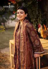 AJUBJ-23 | 3Pc Unstitched Lawn Suit Vol 3 Prints By Asim Jofa