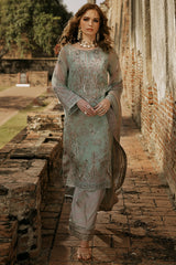 VSL25-03 | 3Pc Unstitched Suit Luxury Chiffon Collection Vasal By Charizma