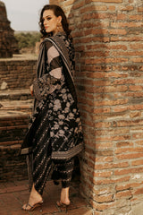 VSL25-02 | 3Pc Unstitched Suit Luxury Chiffon Collection Vasal By Charizma