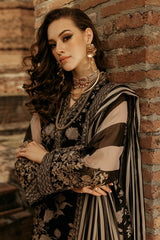 VSL25-02 | 3Pc Unstitched Suit Luxury Chiffon Collection Vasal By Charizma