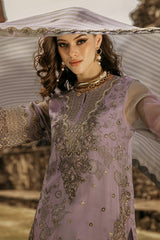 VSL25-04 | 3Pc Unstitched Suit Luxury Chiffon Collection Vasal By Charizma