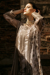 VSL25-06 | 3Pc Unstitched Suit Luxury Chiffon Collection Vasal By Charizma