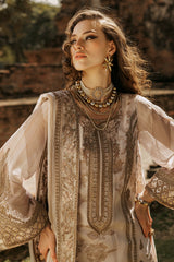 VSL25-06 | 3Pc Unstitched Suit Luxury Chiffon Collection Vasal By Charizma
