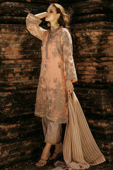 VSL25-05 | 3Pc Unstitched Suit Luxury Chiffon Collection Vasal By Charizma