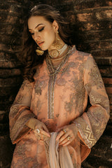 VSL25-05 | 3Pc Unstitched Suit Luxury Chiffon Collection Vasal By Charizma