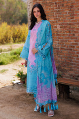 3-PC Unstitched Embroidered Lawn By Charizma | CC5-09
