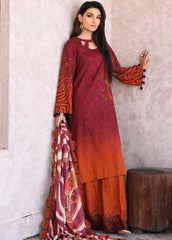 Charizma Embroidered Slub Suits Unstitched 3 Piece CPMW3-06 - Winter Collection