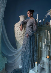 EFE-08 NIRVANA | 3Pc Unstitched Suit Festive Formal Exhibit Evara By Elaf Premium