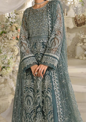 EFE-08 NIRVANA | 3Pc Unstitched Suit Festive Formal Exhibit Evara By Elaf Premium