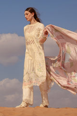 Nooreh - 3PC - Unstitched Premium Lawn By Rang Rasiya