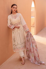 Nooreh - 3PC - Unstitched Premium Lawn By Rang Rasiya