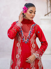 DH-13 | 3PC Unstitched Lawn Summer Collection Dilkash By Parishay