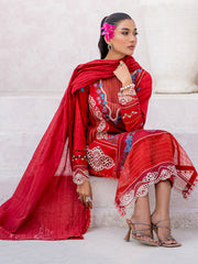 DH-13 | 3PC Unstitched Lawn Summer Collection Dilkash By Parishay