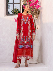 DH-13 | 3PC Unstitched Lawn Summer Collection Dilkash By Parishay