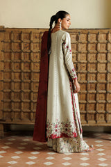 Embroidered Printed Viscose Linen By IZNIK