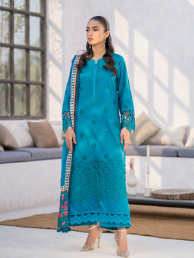 DH-10 | 3PC Unstitched Lawn Summer Collection Dilkash By Parishay