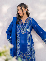 DH-14 | 3PC Unstitched Lawn Summer Collection Dilkash By Parishay