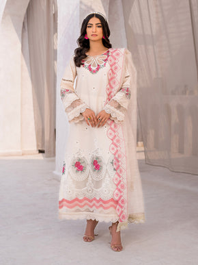 DH-05 | 3PC Unstitched Lawn Summer Collection Dilkash By Parishay