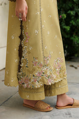 Embroidered Printed Viscose Linen By IZNIK