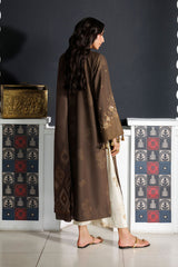 Embroidered Printed Viscose Linen By IZNIK