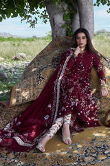 3-PC Unstitched Embroidered Lawn By Suffuse | NAREVI