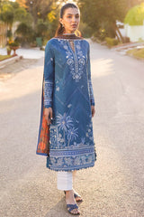 EIRA | ZL24-05 B | 3PC Unstitched Lawn By Zaha