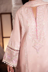 ZENEL | ZL24-07 A | 3PC Unstitched Lawn By Zaha