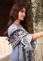 KFL-04 KINZA | 3PC Unstitched Festive Lawn By Kahf Premium