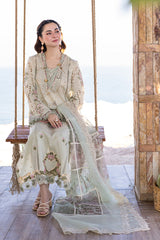 FP-15 RANIA | 3Pc Unstitched Luxury Lawn Collection Sahil Kinare By Qalamkar