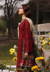 KFL-02 ALORA | 3PC Unstitched Festive Lawn By Kahf Premium