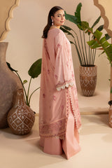 Embroidered Premium Viscose Front & Side Panels Gulkar By Raeesa Premium