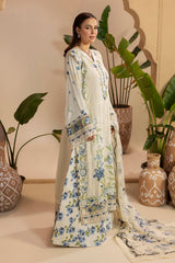 Embroidered Premium Viscose Front & Side Panels Gulkar By Raeesa Premium