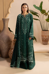 Embroidered Premium Viscose Front & Side Panels Gulkar By Raeesa Premium