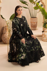 Digital Printed + Embroidered Premium Viscose Front Gulkar By Raeesa Premium