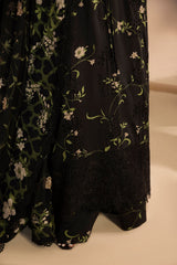 Digital Printed + Embroidered Premium Viscose Front Gulkar By Raeesa Premium