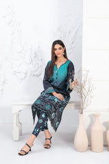D-2094 | 2PC Stitched Lawn Collection Mehrin By Tawakkal