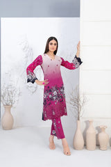 D-2098 | 2PC Stitched Lawn Collection Mehrin By Tawakkal