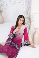 D-2098 | 2PC Stitched Lawn Collection Mehrin By Tawakkal