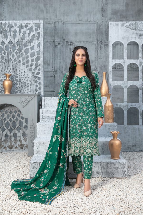 D-9686 Daman Embroidered Khaddar Collection 2023