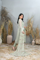 D-9983 | 3PC Semi-Stitched Arushi Collection By Tawakkal Fabrics