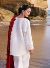 3A | CHUNARI | 3PC Unstitched Luxury Chikankari By Zainab Chottani